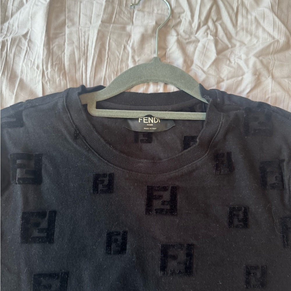 Fendi Black Logo T-Shirt